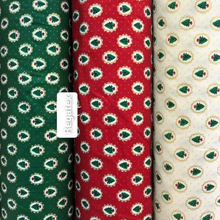 Detail Kain Motif Natal Nomer 60