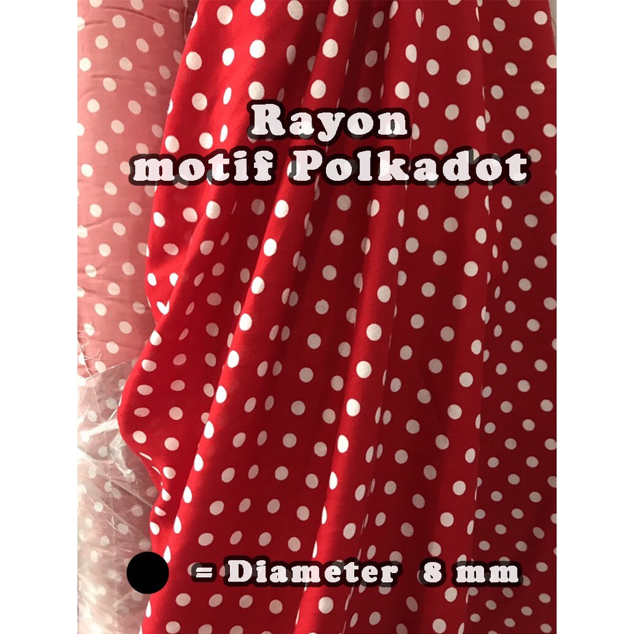 Detail Kain Motif Polkadot Besar Nomer 28