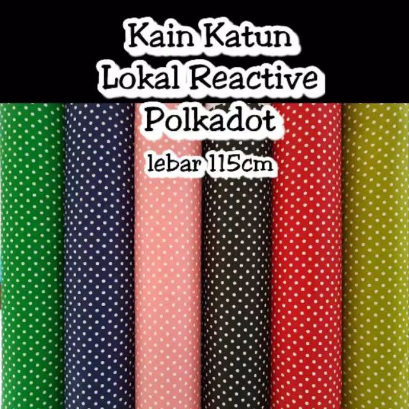 Detail Kain Motif Polkadot Besar Nomer 6