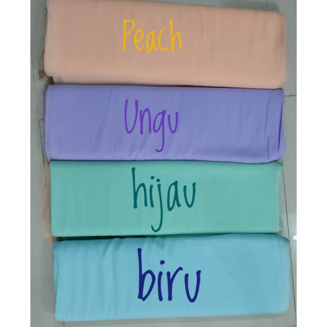 Kain Warna Pastel - KibrisPDR