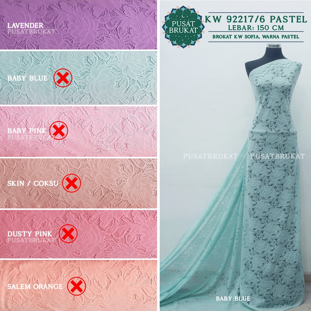 Detail Kain Warna Pastel Nomer 2