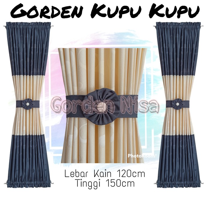 Detail Kain Yang Bagus Untuk Gorden Kupu Kupu Nomer 37