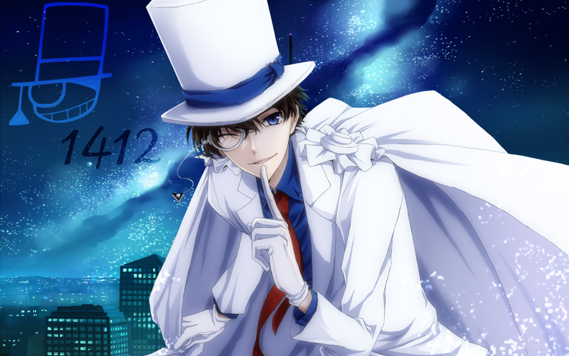 Detail Kaito Kid Wallpaper Nomer 7