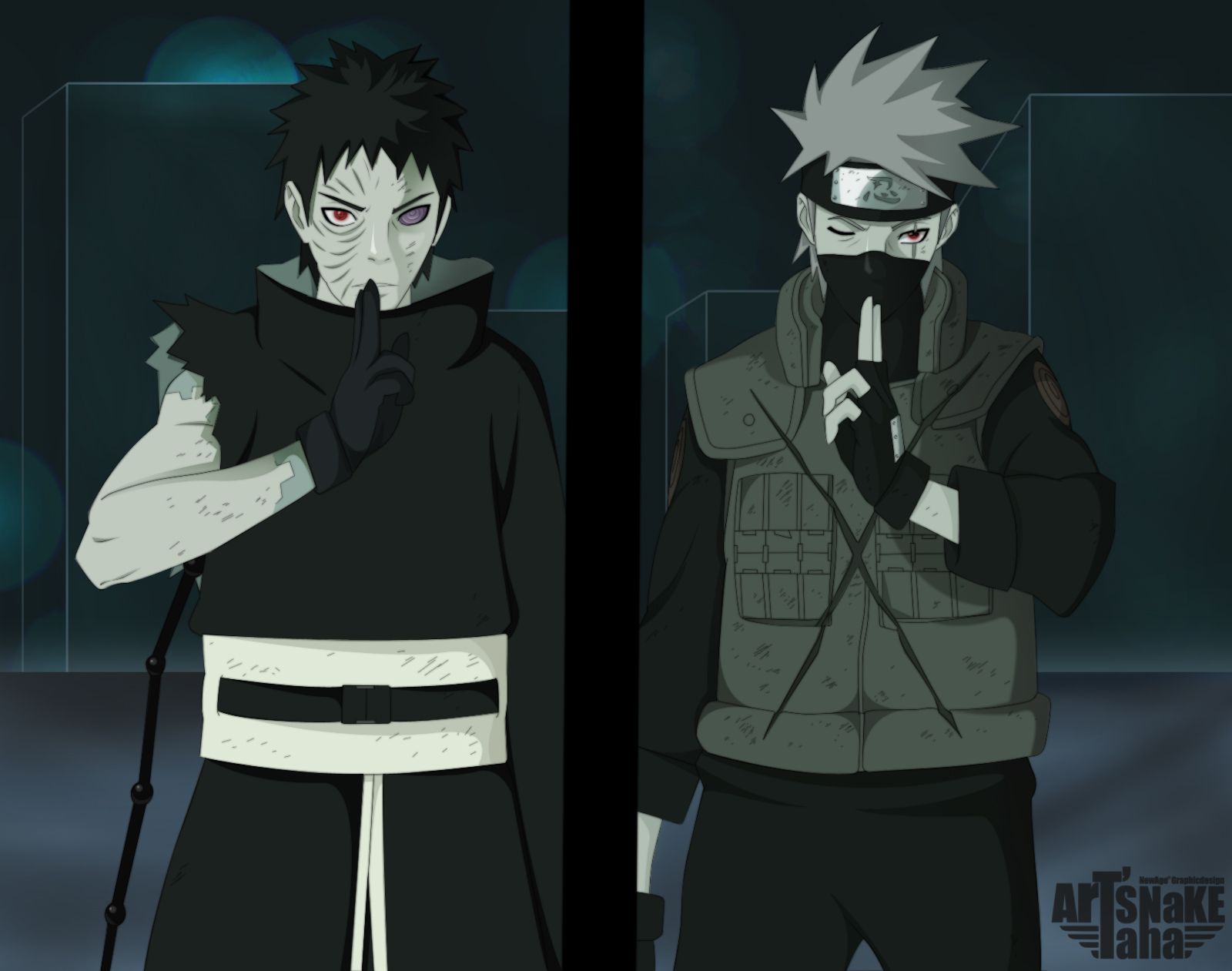 Detail Kakashi Dan Obito Nomer 2