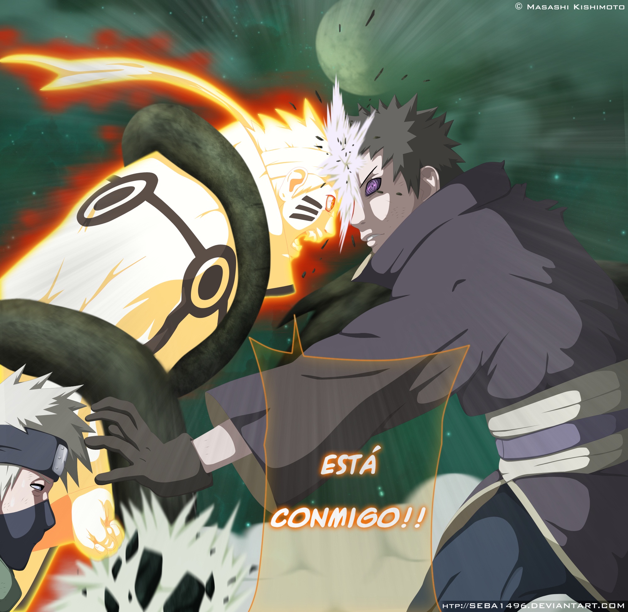 Detail Kakashi Vs Obito Nomer 31