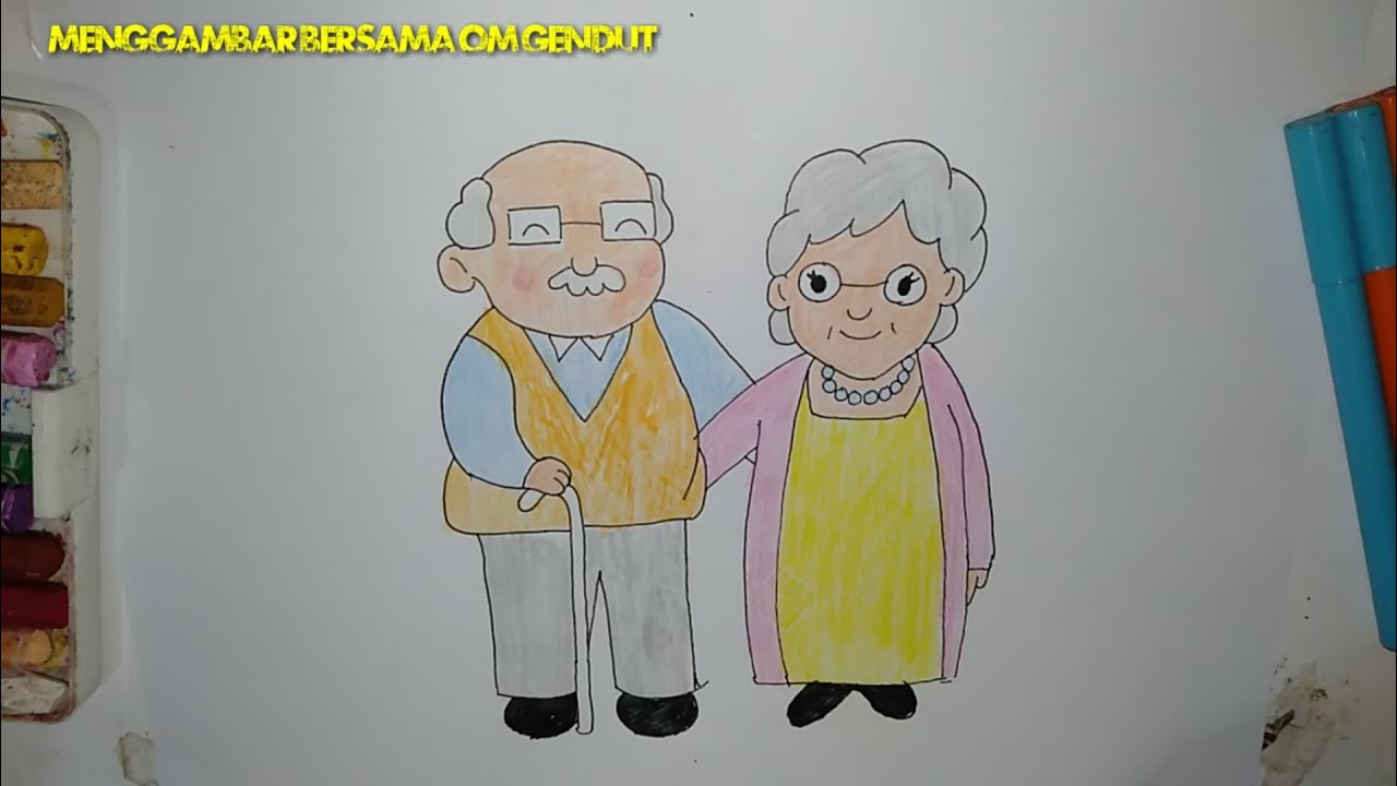 Detail Kakek Nenek Gambar Nomer 49