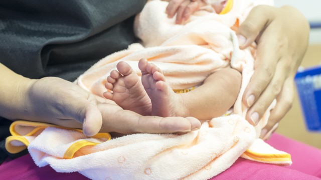 Detail Kaki Bayi Baru Lahir Nomer 51