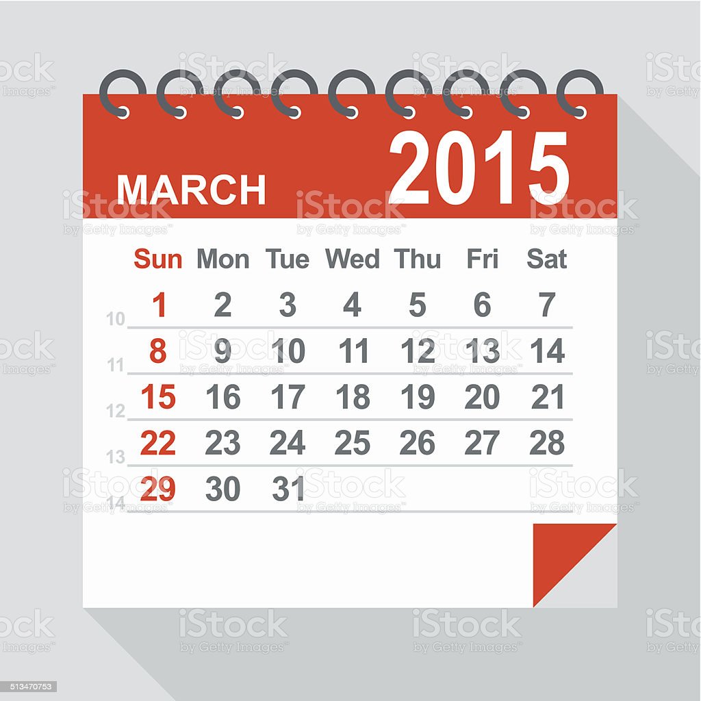 Detail Kalender 2015 Bulan Maret Nomer 3