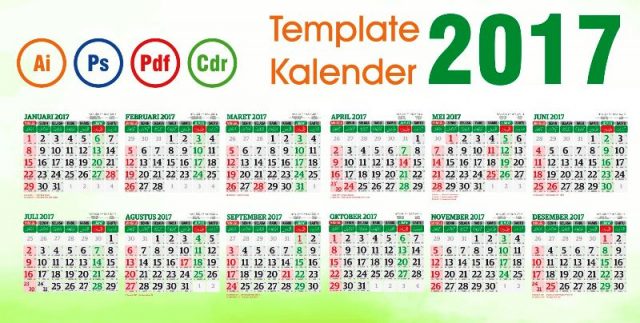 Detail Kalender 2017 Dan Tanggal Merah Nomer 14