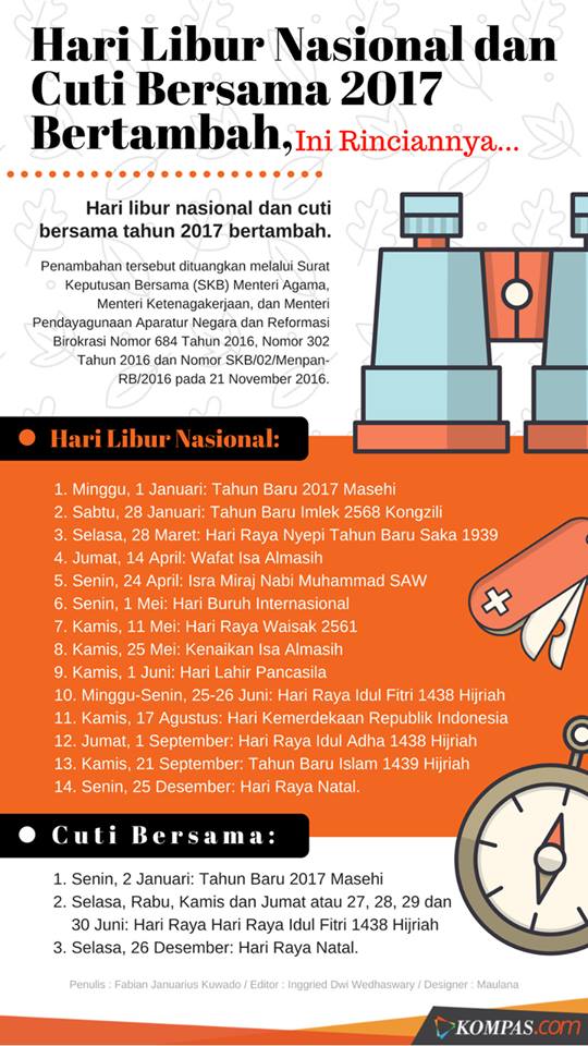 Detail Kalender 2017 Dan Tanggal Merah Nomer 47