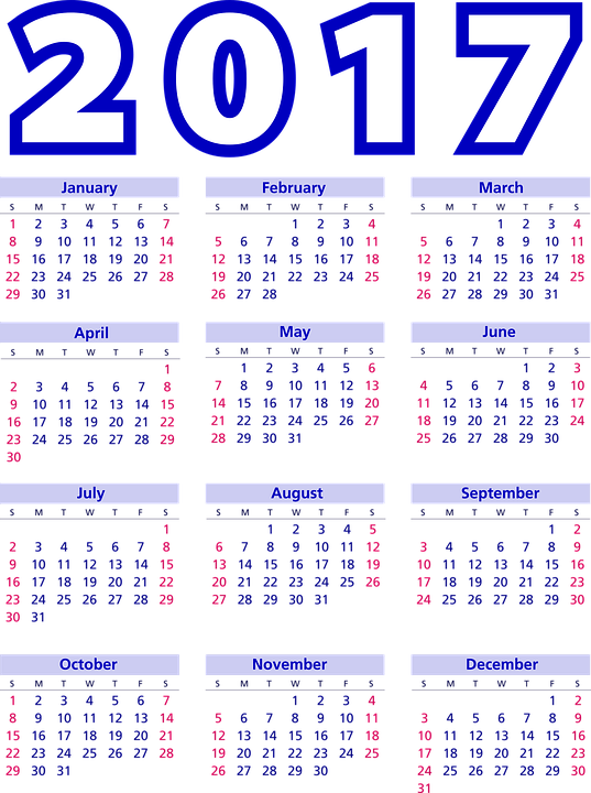 Detail Kalender 2017 High Resolution Nomer 24