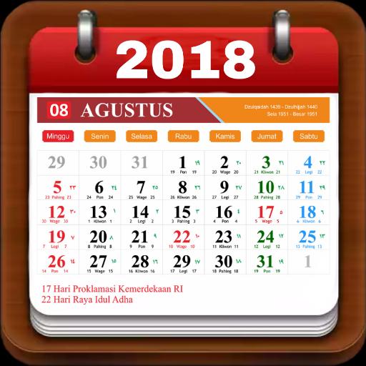 Detail Kalender 2018 Indonesia Png Nomer 29