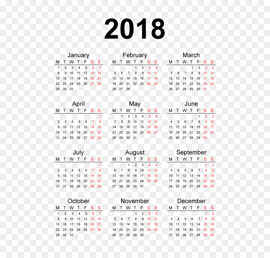 Detail Kalender 2018 Lengkap Png Nomer 44