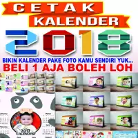 Detail Kalender 2018 Polos Nomer 33
