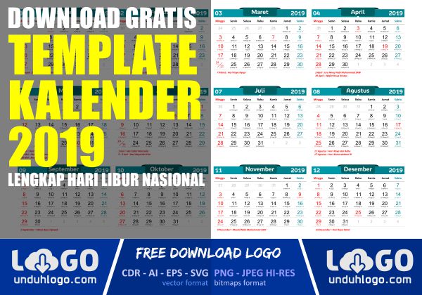 Detail Kalender 2019 Hd Png Nomer 29