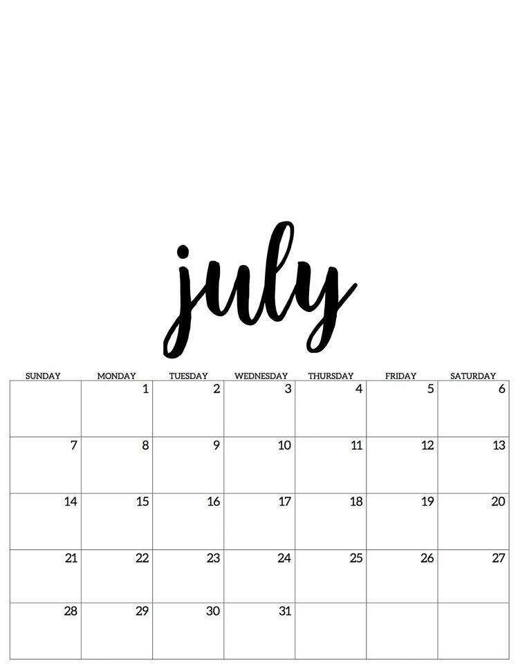 Detail Kalender 2019 Hitam Putih Nomer 11