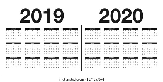 Detail Kalender 2019 Hitam Putih Nomer 16