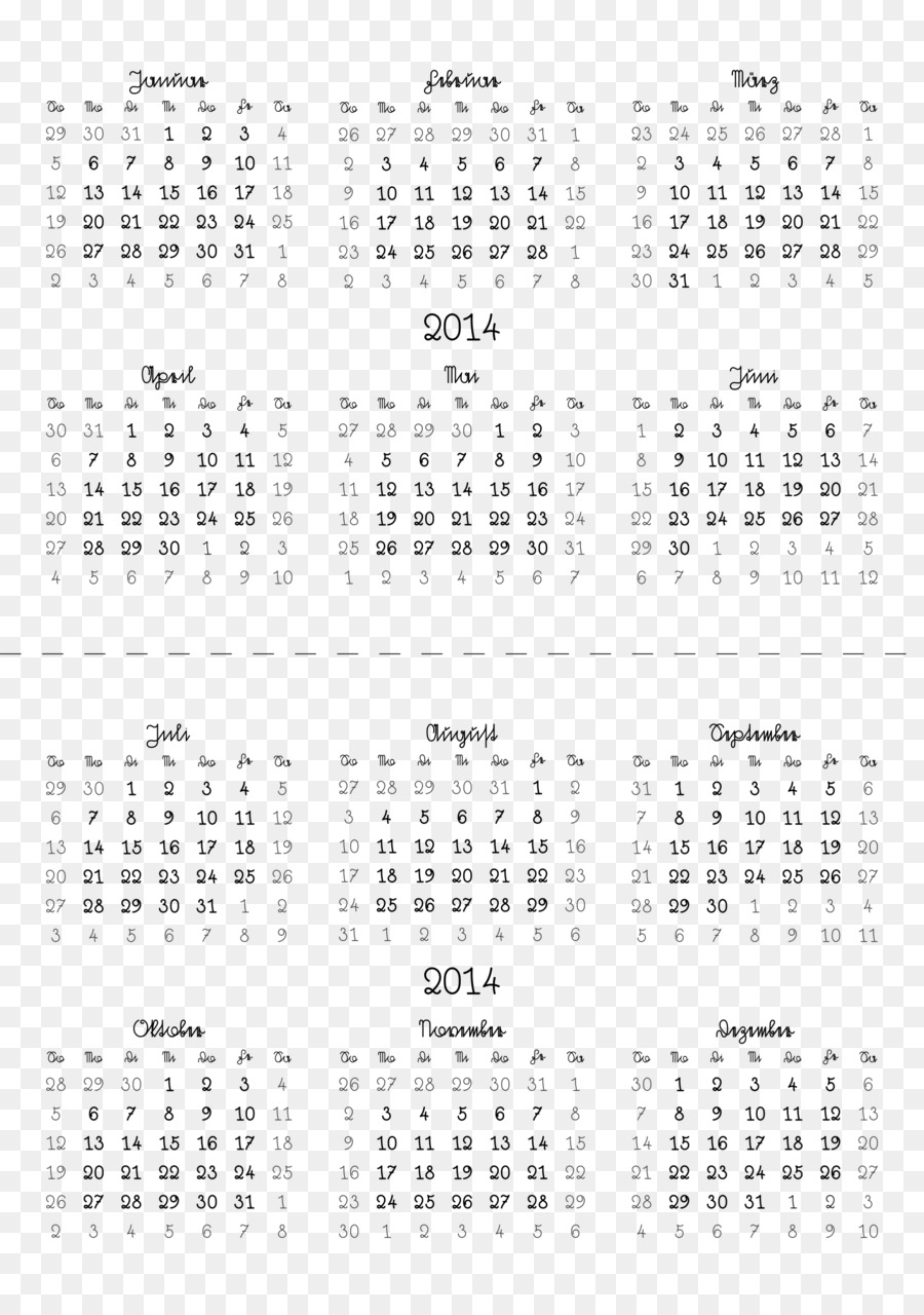 Detail Kalender 2019 Hitam Putih Nomer 34