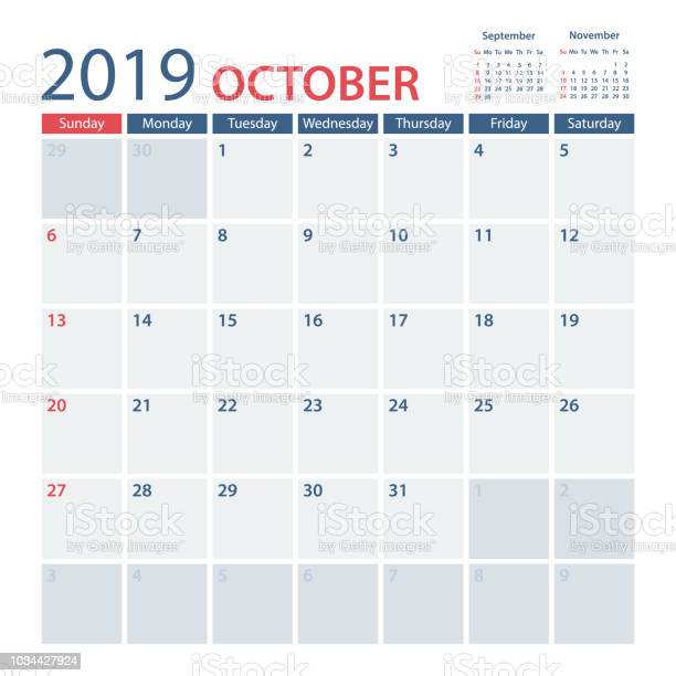 Detail Kalender 2019 Oktober Nomer 17