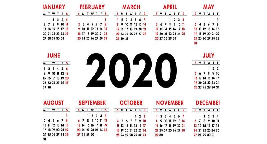 Detail Kalender 2020 Merah Semua Nomer 25