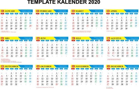 Detail Kalender 2020 Merah Semua Nomer 10