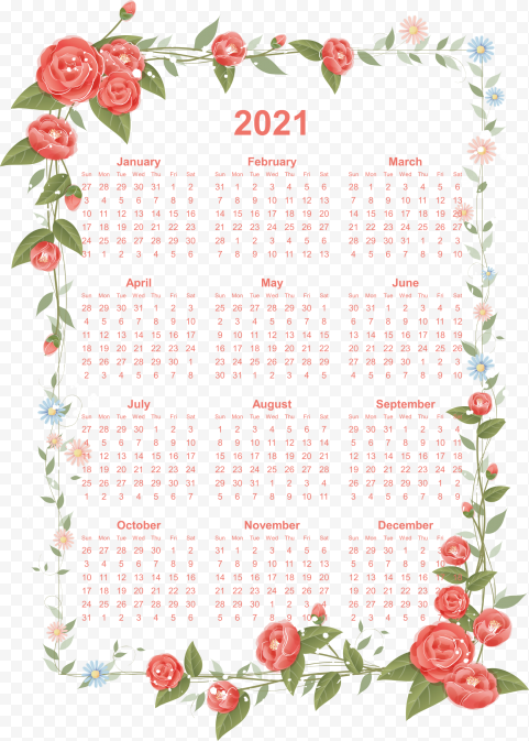 Detail Kalender 2021 Hd Nomer 56