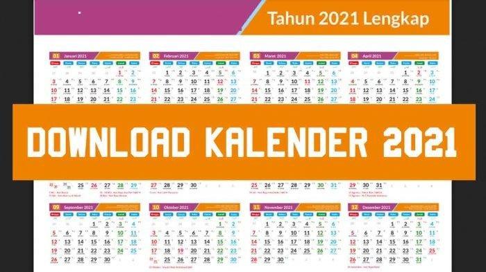 Detail Kalender 2021 High Resolution Nomer 28