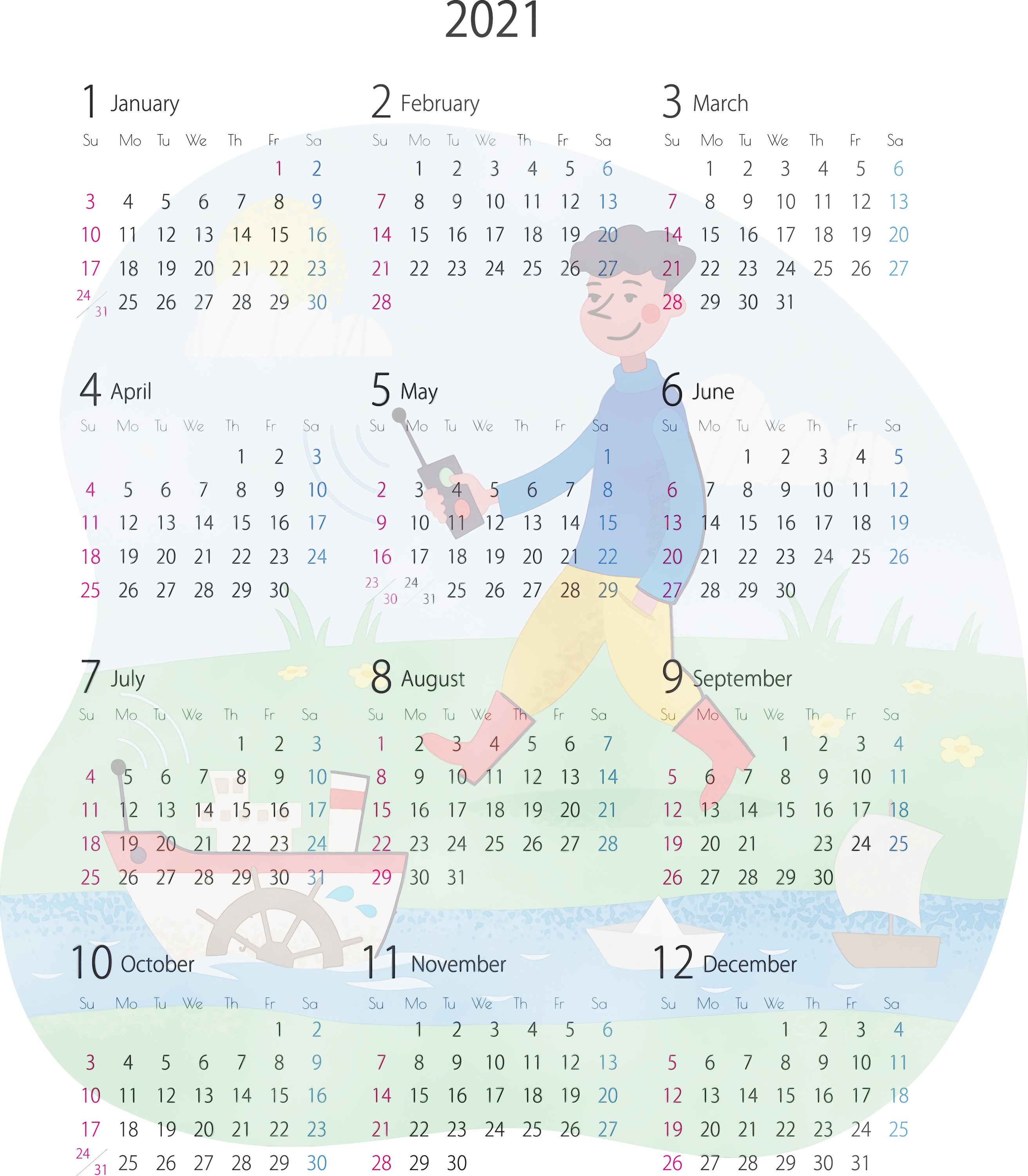 Detail Kalender 2021 Png Nomer 35