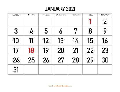 Detail Kalender 2021 Printable Nomer 37