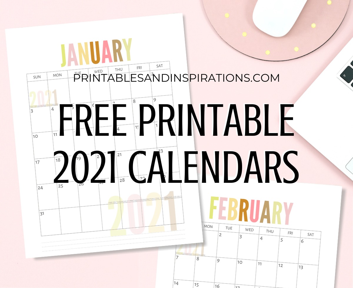 Detail Kalender 2021 Printable Nomer 9