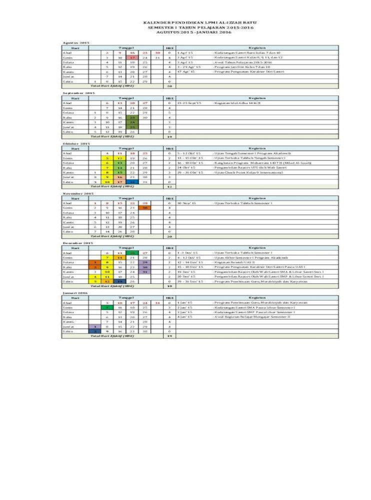 Detail Kalender Agustus 2015 Nomer 35