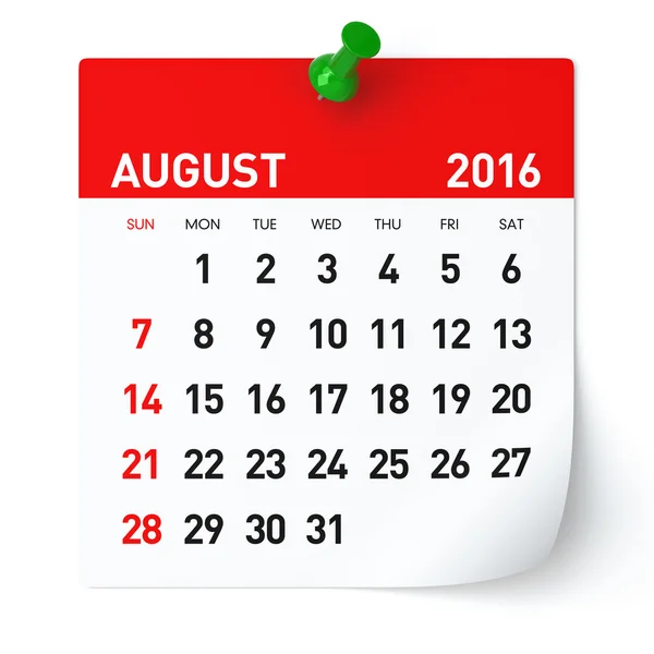 Detail Kalender Agustus 2016 Nomer 6
