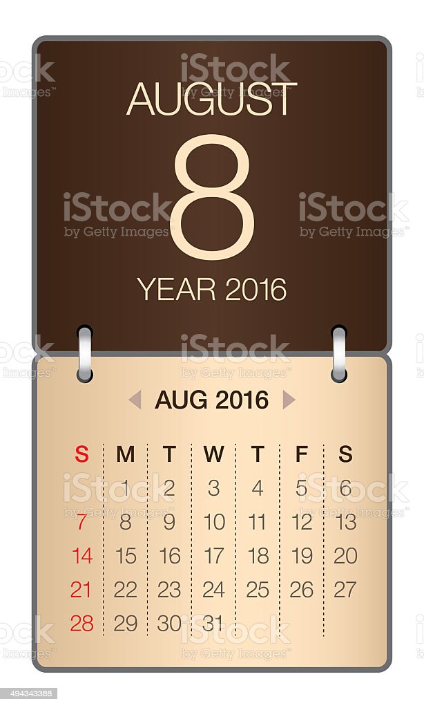 Detail Kalender Agustus 2016 Nomer 9