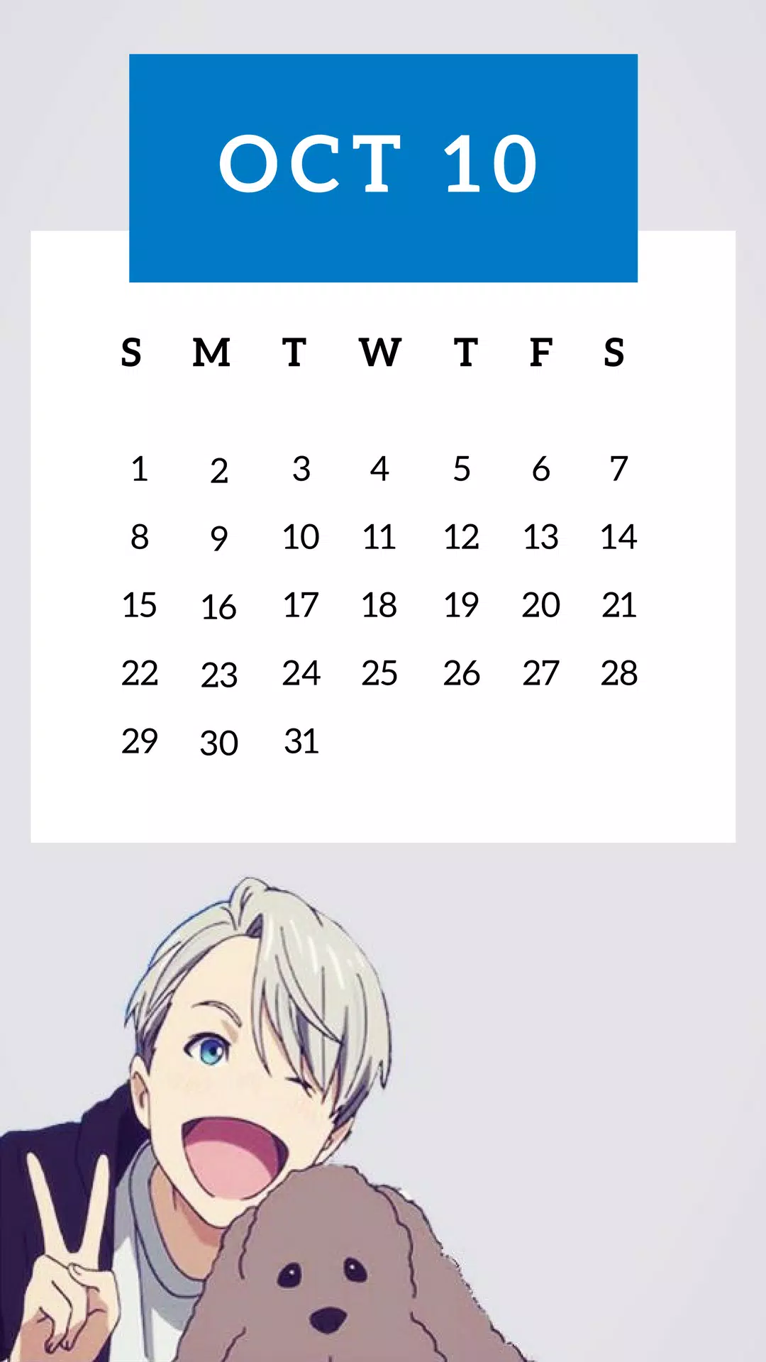 Detail Kalender Anime 2017 Nomer 30