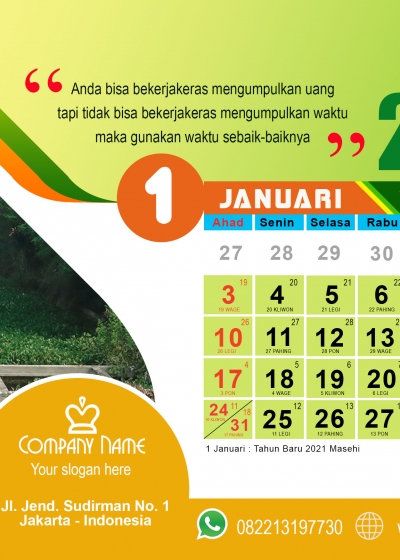 Detail Kalender Cantik 2017 Nomer 49