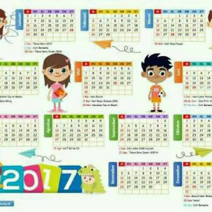 Detail Kalender Cantik 2017 Nomer 8