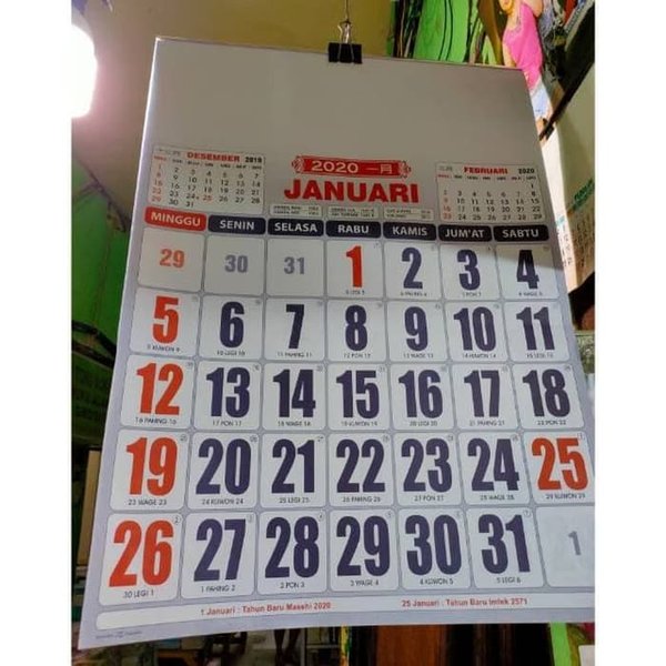 Detail Kalender Desember 2013 Nomer 32