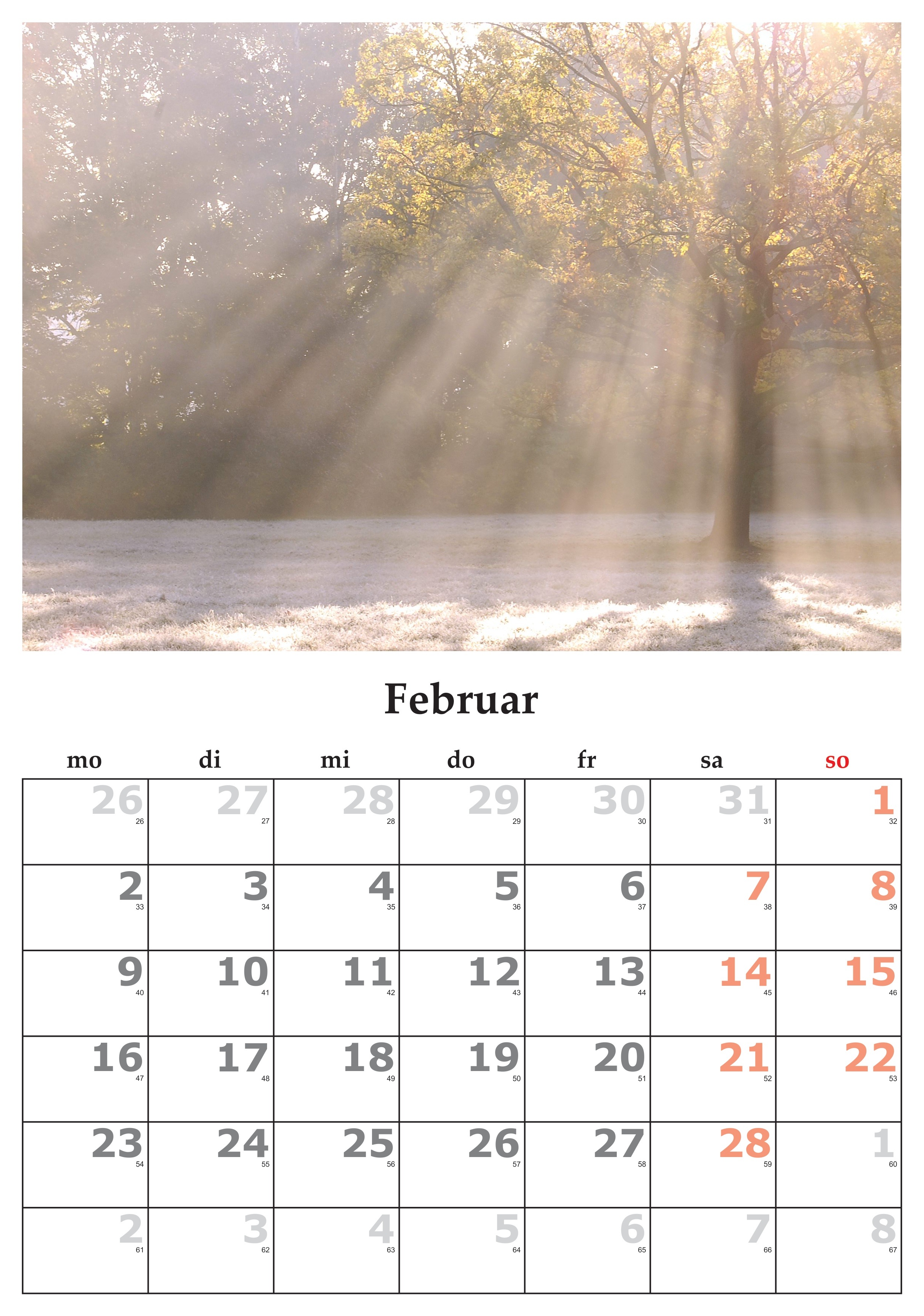 Detail Kalender Februari 2015 Nomer 12