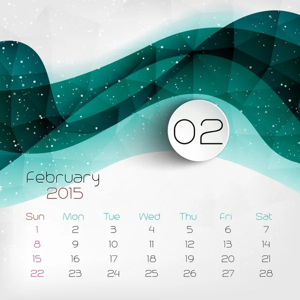 Detail Kalender Februari 2015 Nomer 25