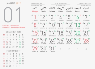 Detail Kalender Februari 2017 Nomer 52