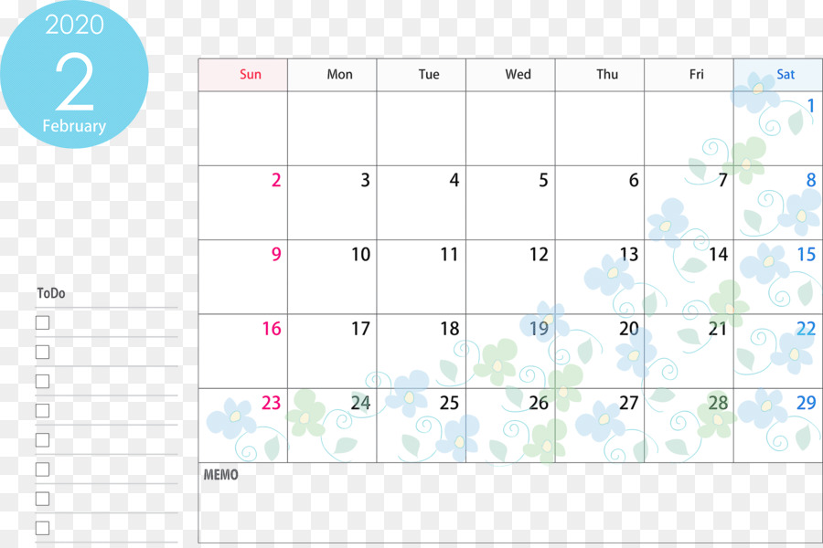 Detail Kalender Februari 2020 Nomer 43