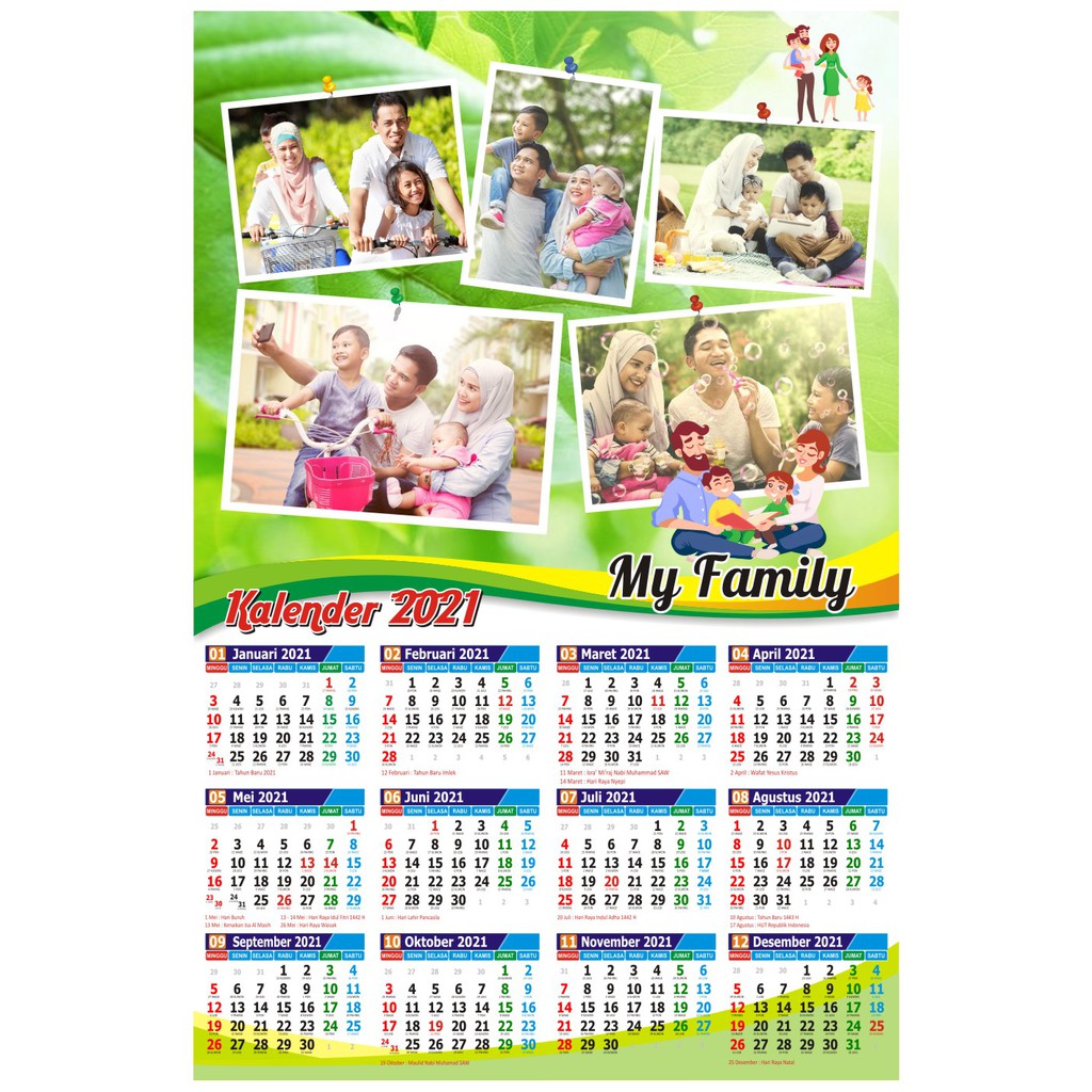 Detail Kalender Foto Keluarga Nomer 11