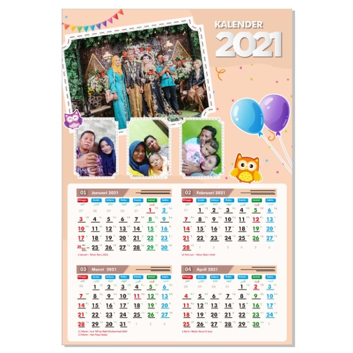 Detail Kalender Foto Keluarga Nomer 31