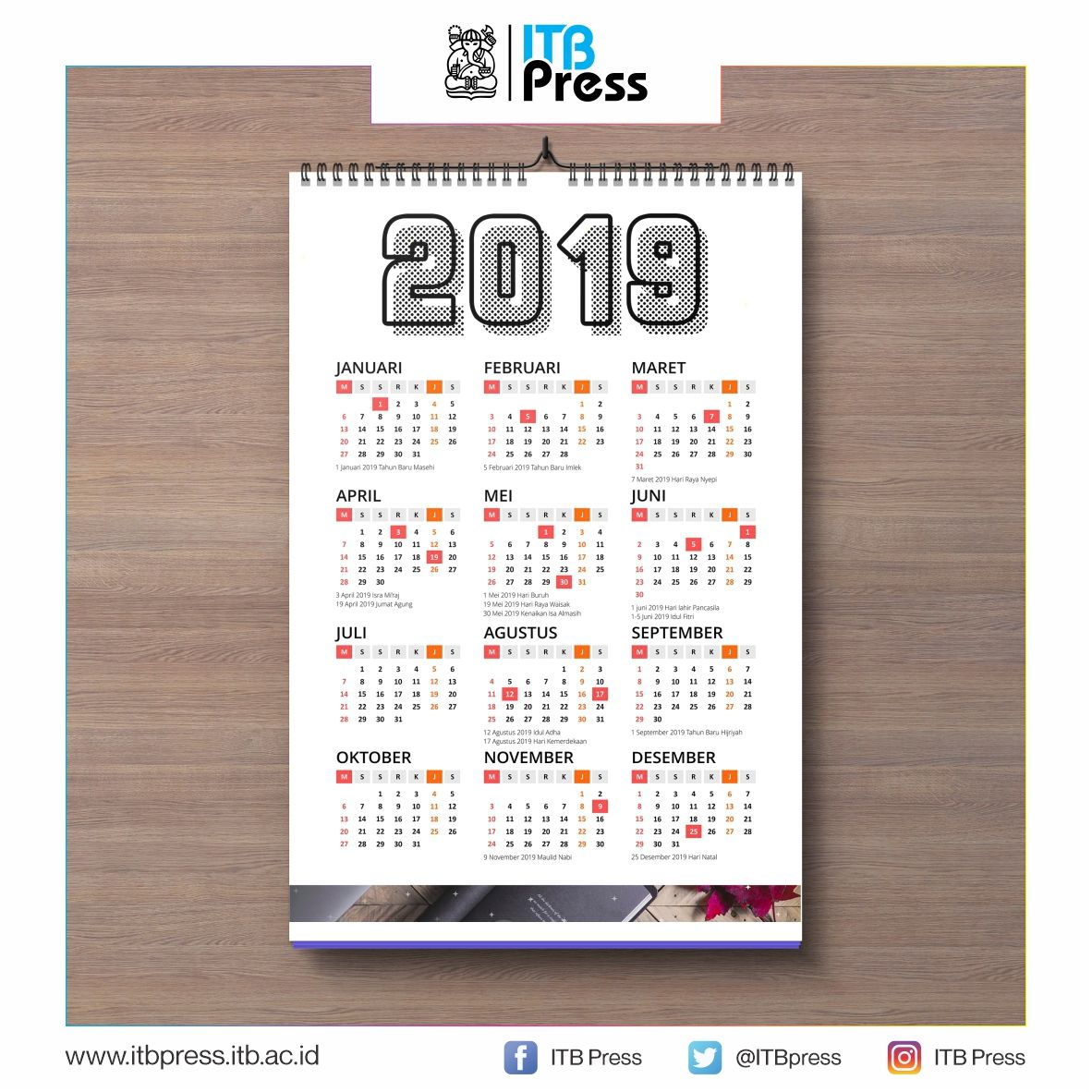 Detail Kalender Foto Sendiri 2019 Nomer 49