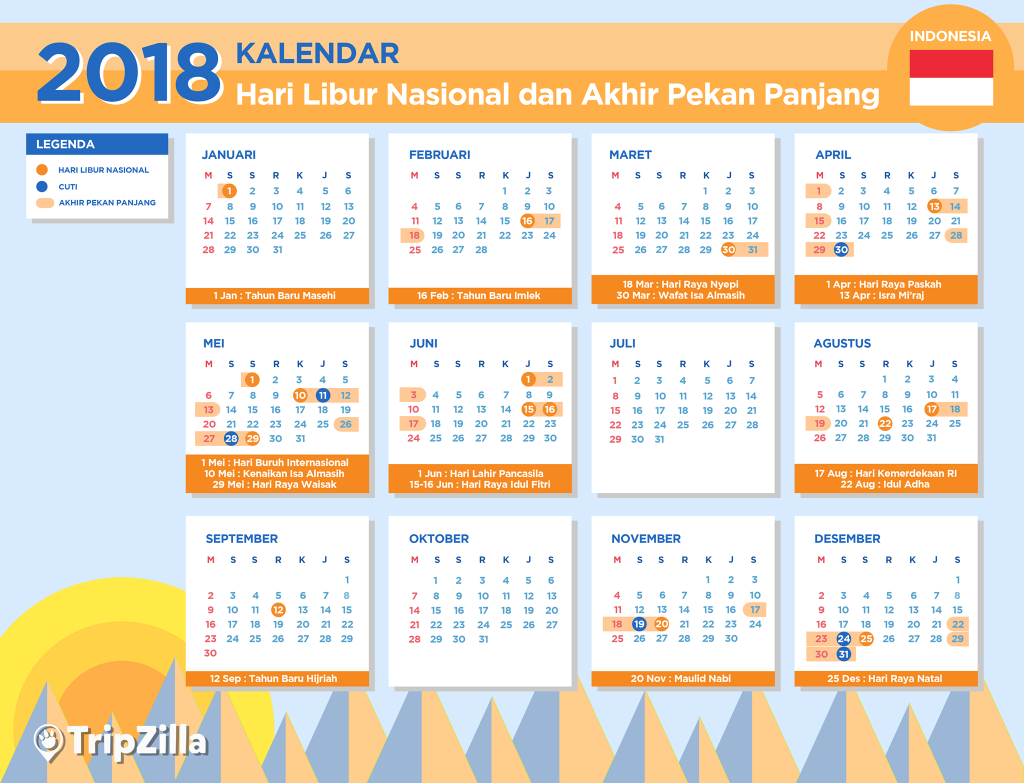 Detail Kalender Indonesia 2018 Png Nomer 20