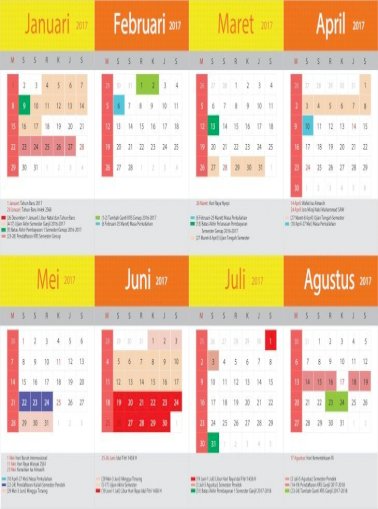 Detail Kalender Januari 2017 Nomer 34