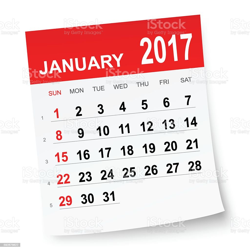Detail Kalender Januari 2017 Nomer 5