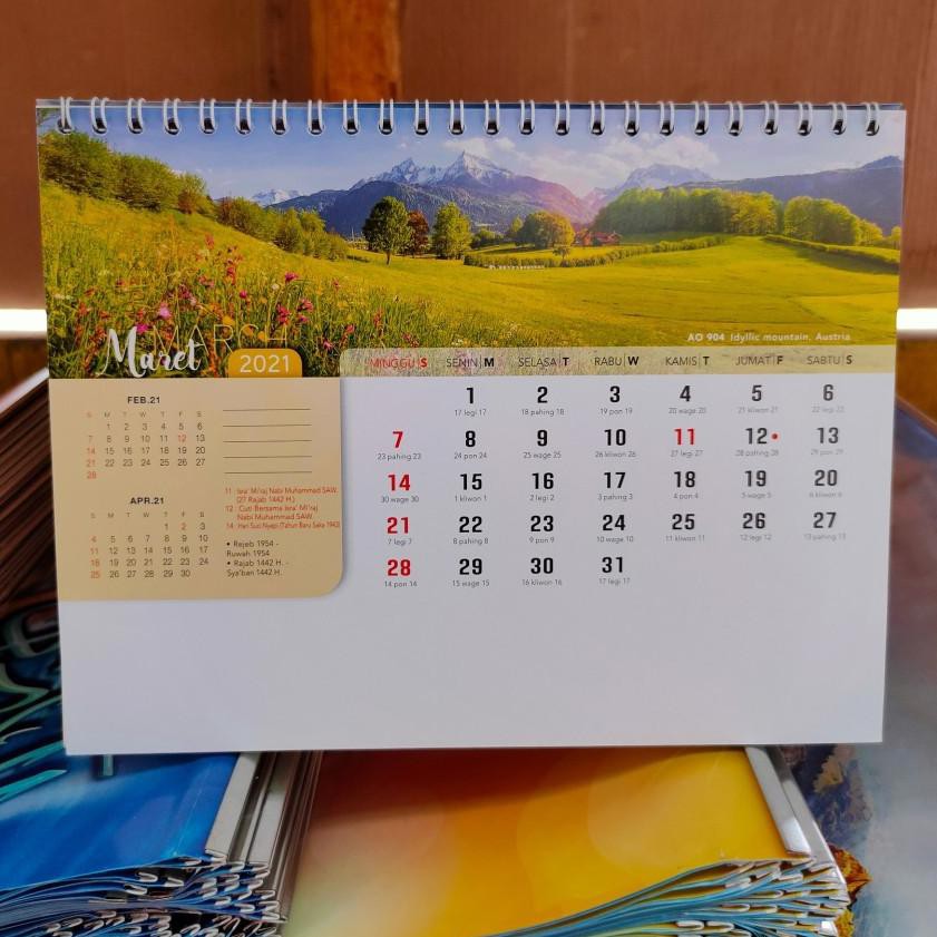 Detail Kalender Meja 2018 Cdr Nomer 38