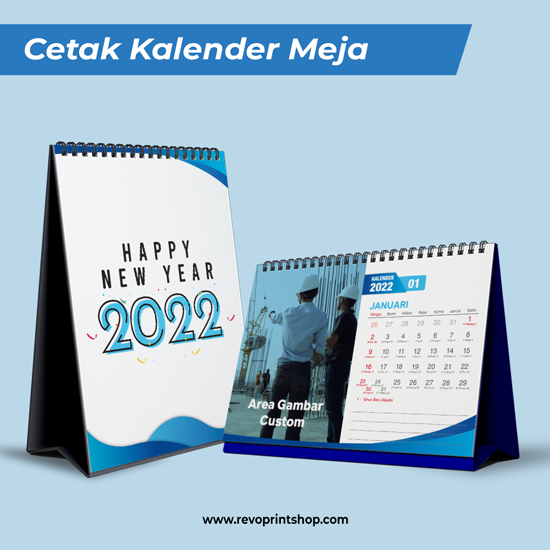 Detail Kalender Meja Custom Nomer 22