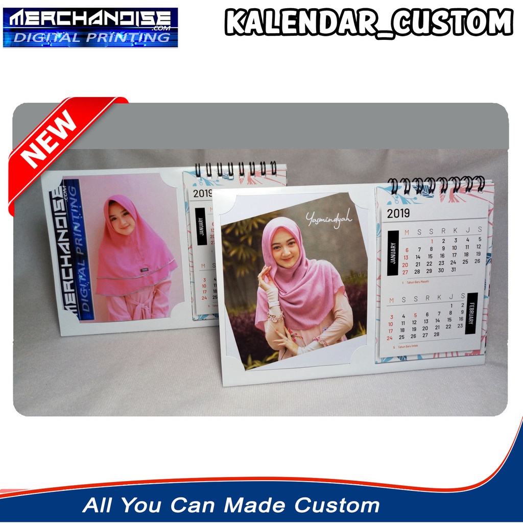 Detail Kalender Meja Custom Nomer 38